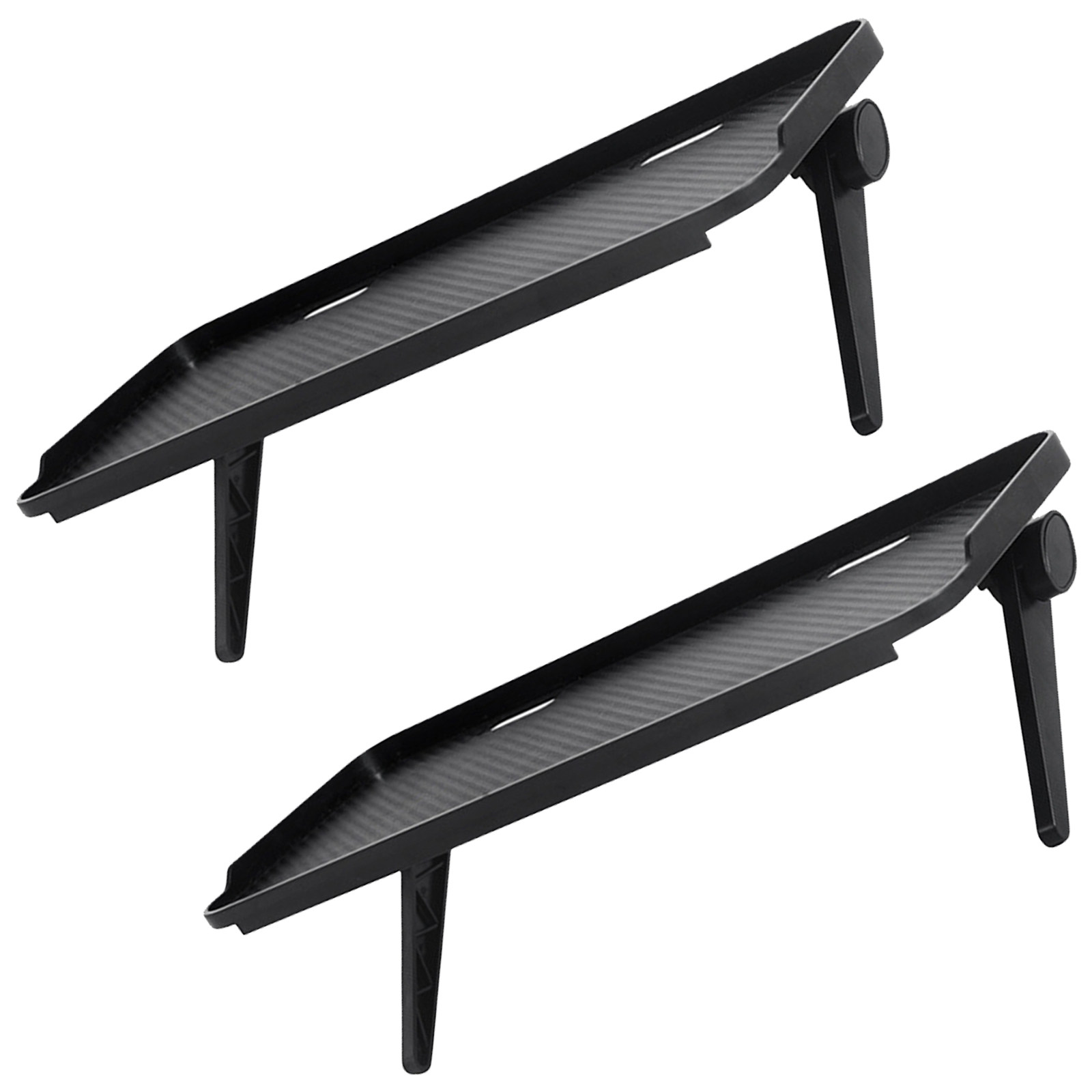 Food Storage And Organizer - 2Pcs TV Storage Shelf Adjustable No