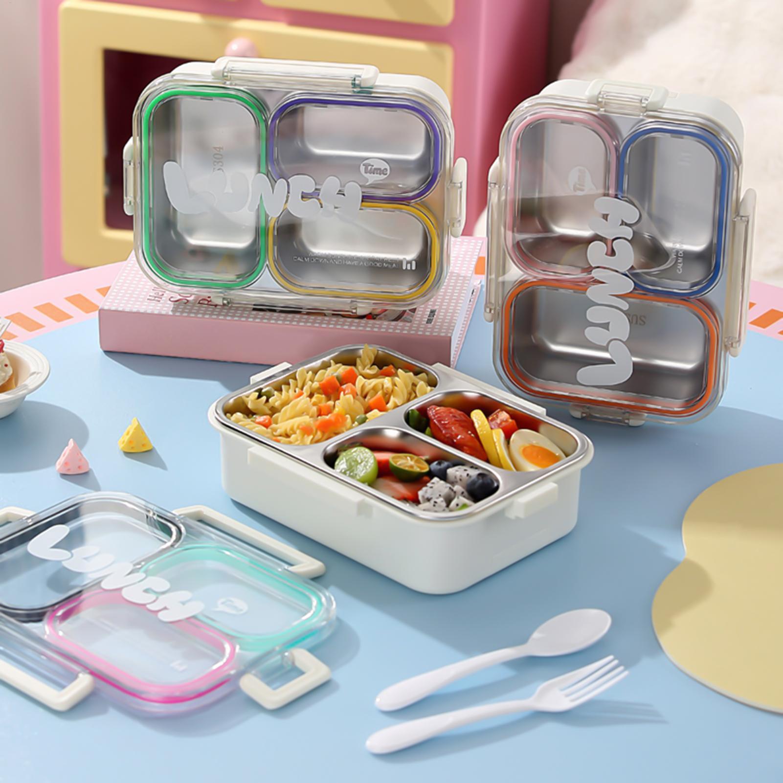 Food Storage Underground - Stainless Steel Lunch Box 3 Compartment