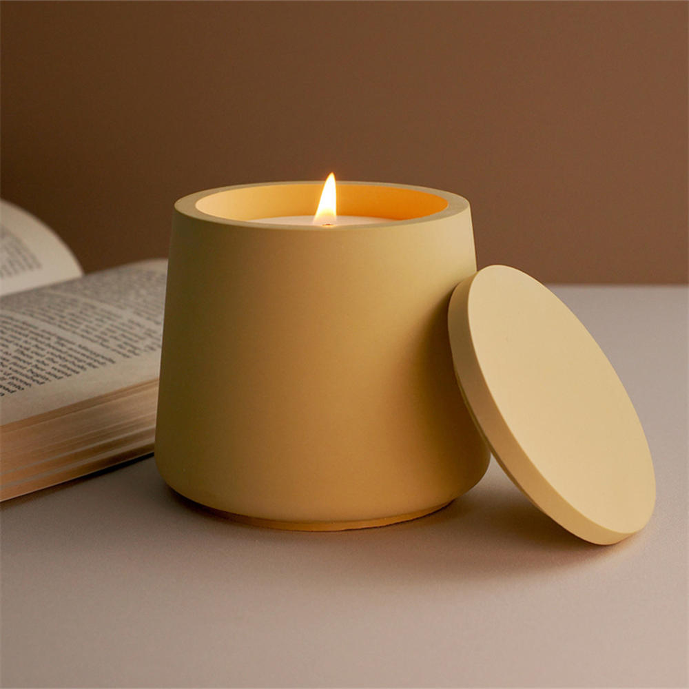 Food Storage With Colander - Candle Jar Silicone Mold With Lid