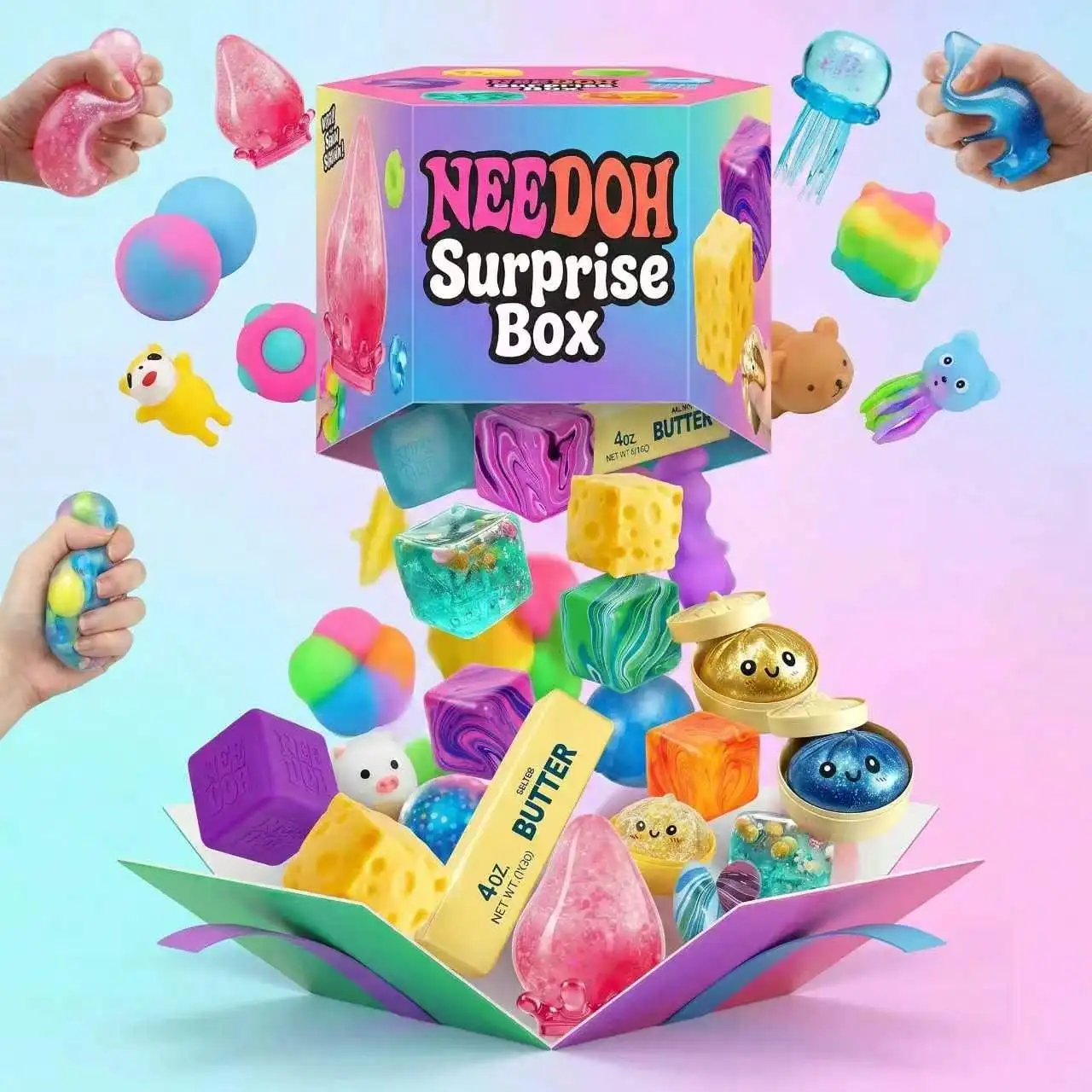 Food Storage For - Surprise Box - Assorted Stress Relief
