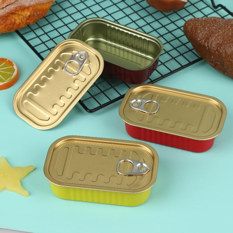 Food Storage And Organizer - 2Pcs Empty Mini Tin Box Sealed