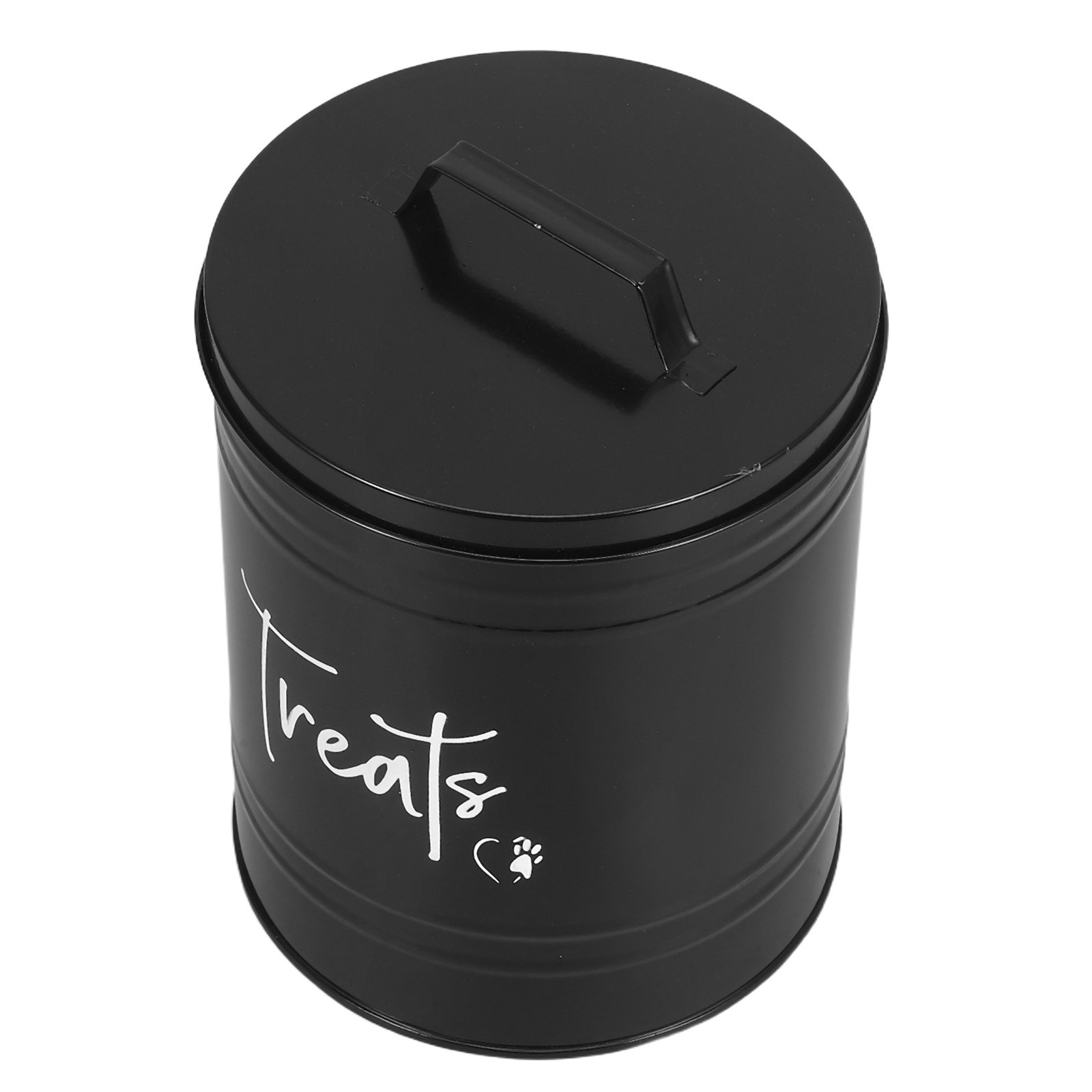 Food Storage Canister - Metal Pet Food Storage Bin Airtight