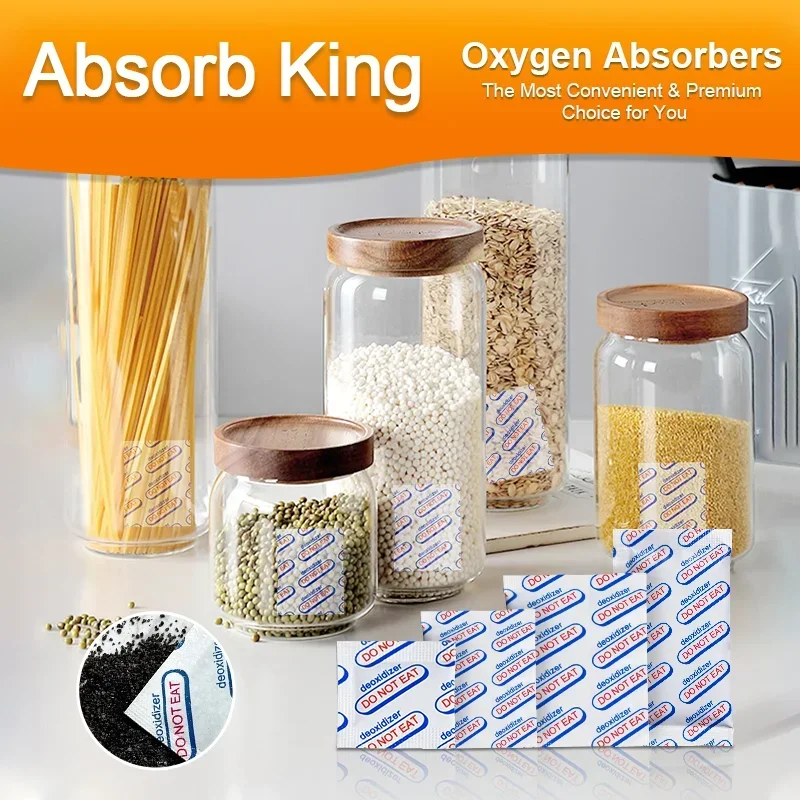 Food Storage Oxygen Absorbers - 80Cc/300Cc/800Cc/2000Cc Oxygen Absorber Christmas Festival Food