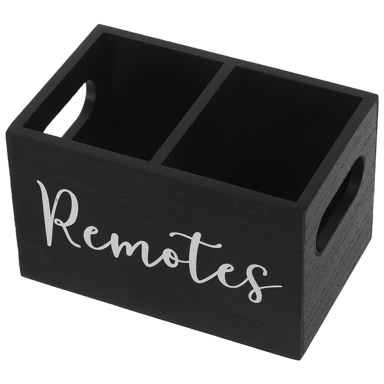 Food Storage In Room - Rustic Wooden Remote Control Storage Box