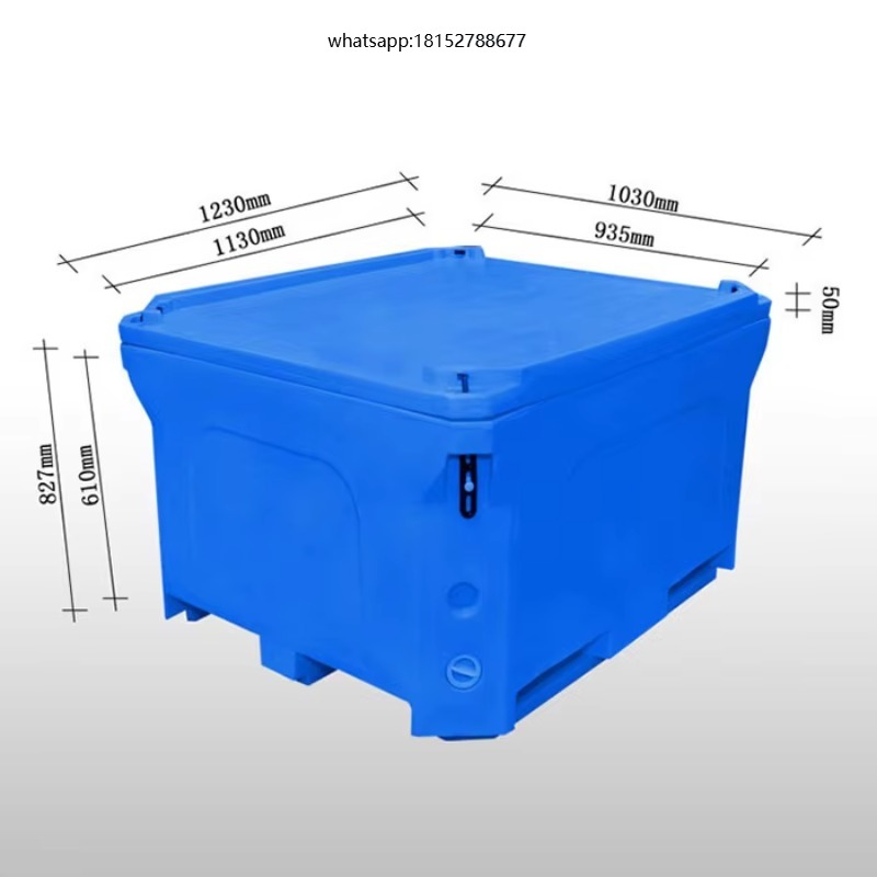 Food Storage Plastic Boxes - 660L Insulated Rotomolded Plastic Box for