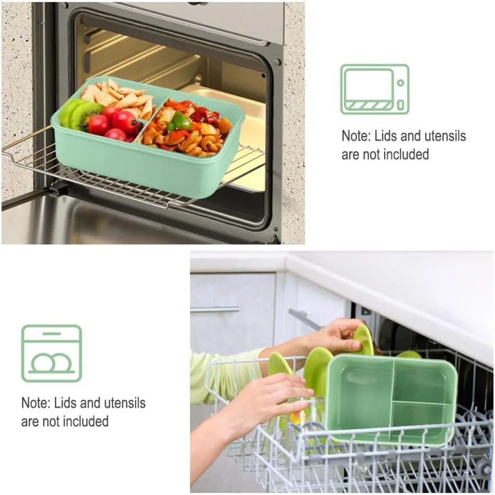 1200ML Bento Lunch Box For Adu - Food Storage Safety review and price