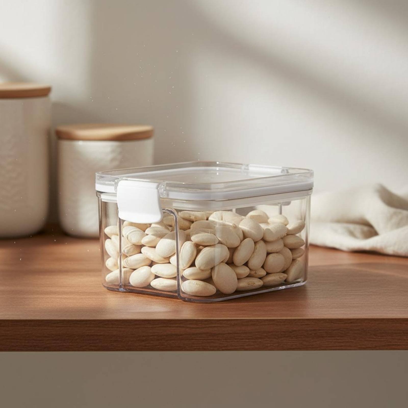 Airtight Food Storage Containe - Food Storage Jars Plastic review and price