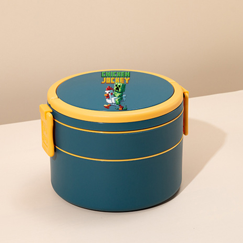 Game Theme Double Layer Lunch  - Food Storage In Room review and price