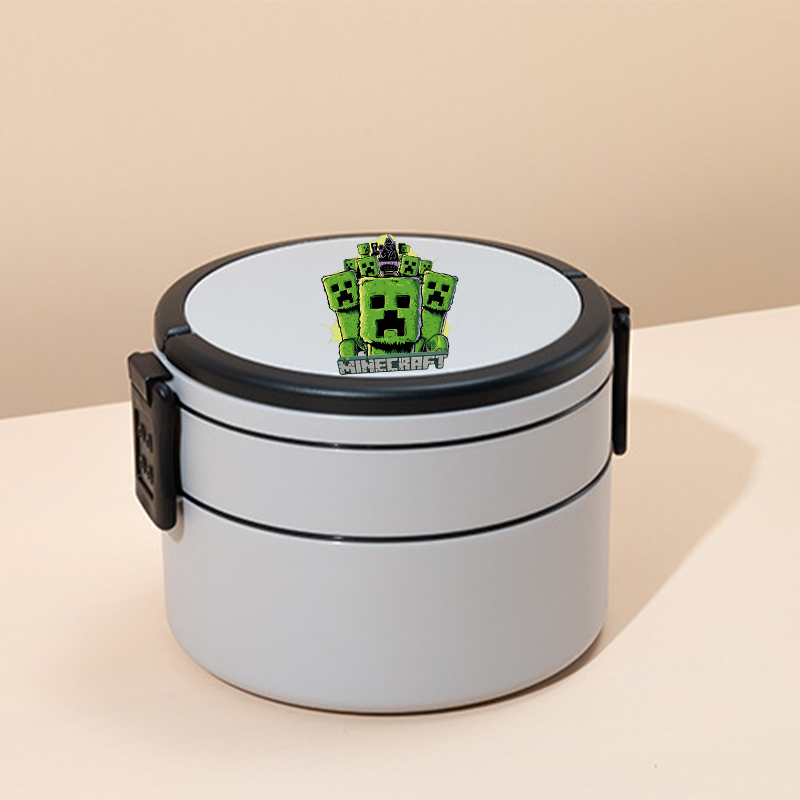 Game Theme Double Layer Lunch  - Food Storage In Room review and price