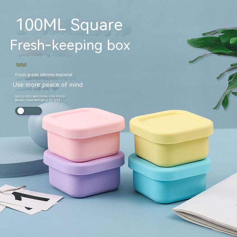 Sealed Silicone Lunch Box for  - Food Storage Safety review and price