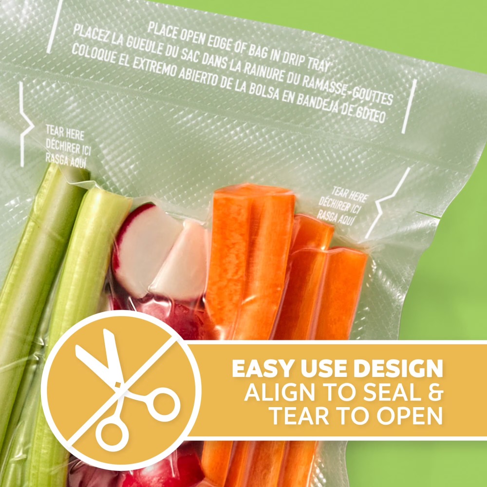 FoodSaver Pint Vacuum Seal Bag - Food Storage Vacuum Bags review and price
