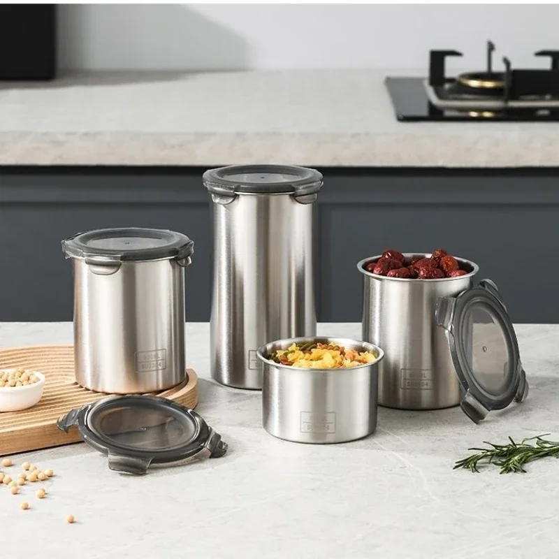 304 Stainless Airtight Contain - Food Storage Metal Box review and price