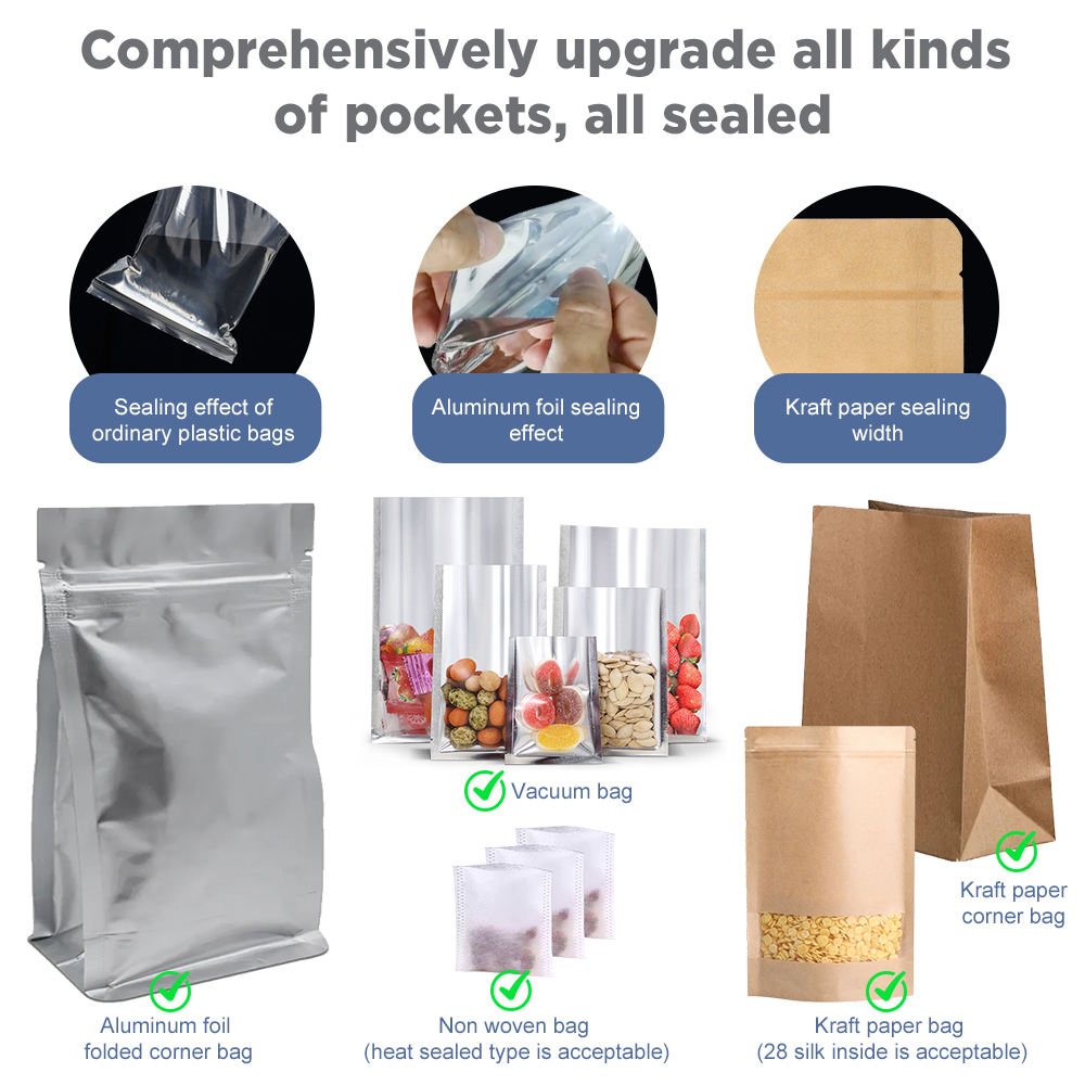 Impulse Sealer Machine Kitchen - Food Storage Vacuum Bags review and price