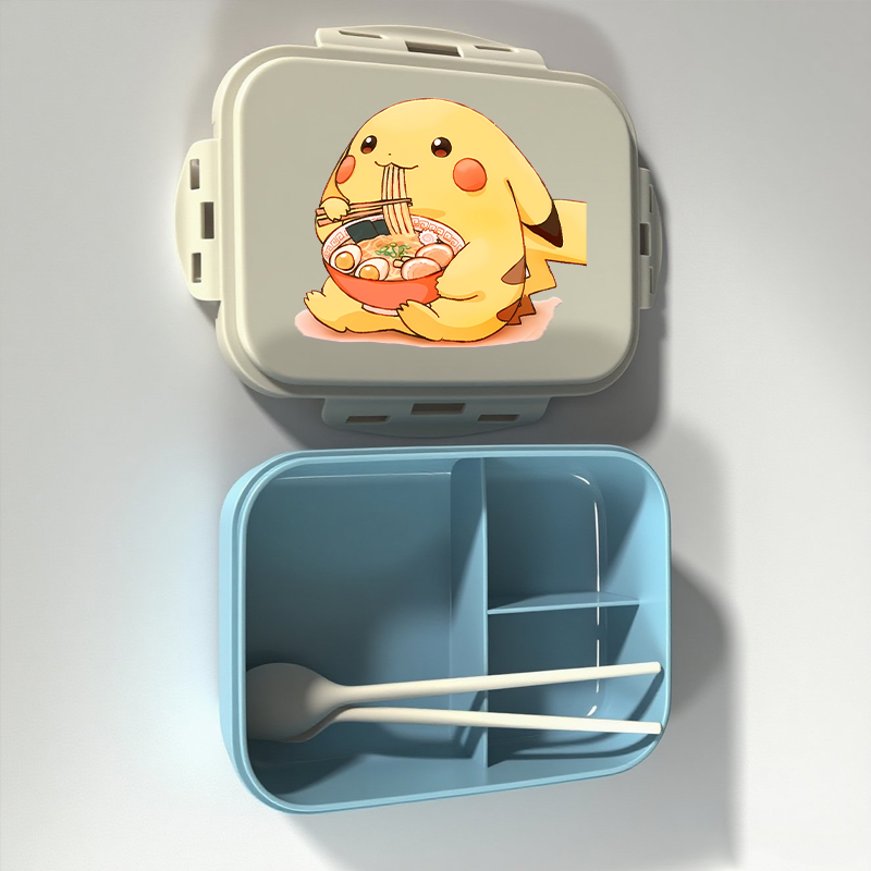 Cute Pokemons Bento Lunch Box  - Food Storage Cupboard review and price