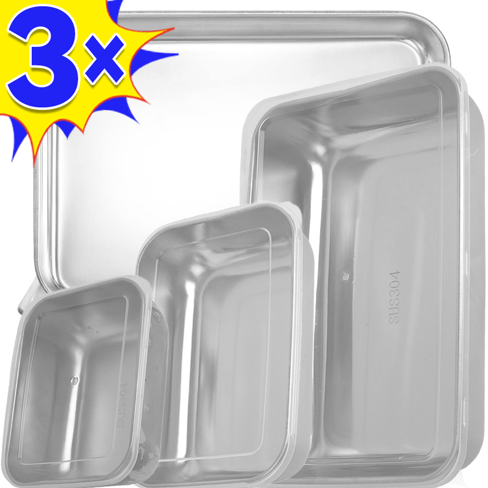 Stainless Steel Food Storage B - Food Storage Metal Box review and price