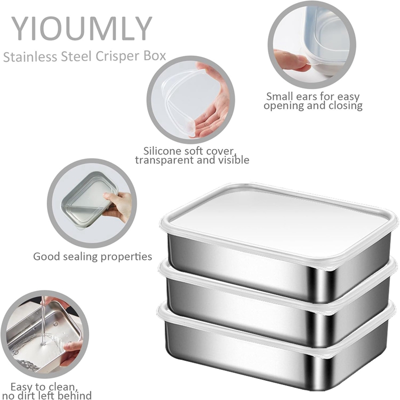 Stainless Steel Containers for - Food Storage For review and price