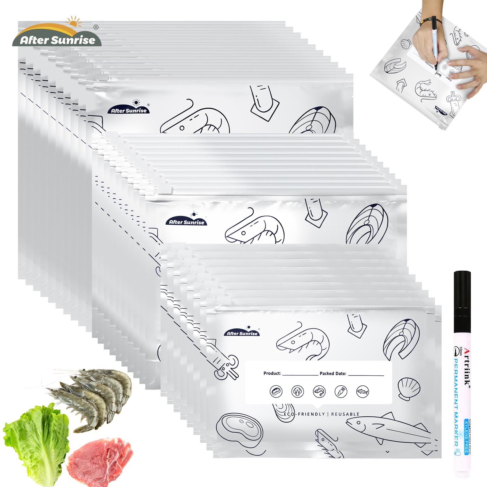 【Refrigerated Food】Reusable Al - Food Storage Vacuum Bags review and price