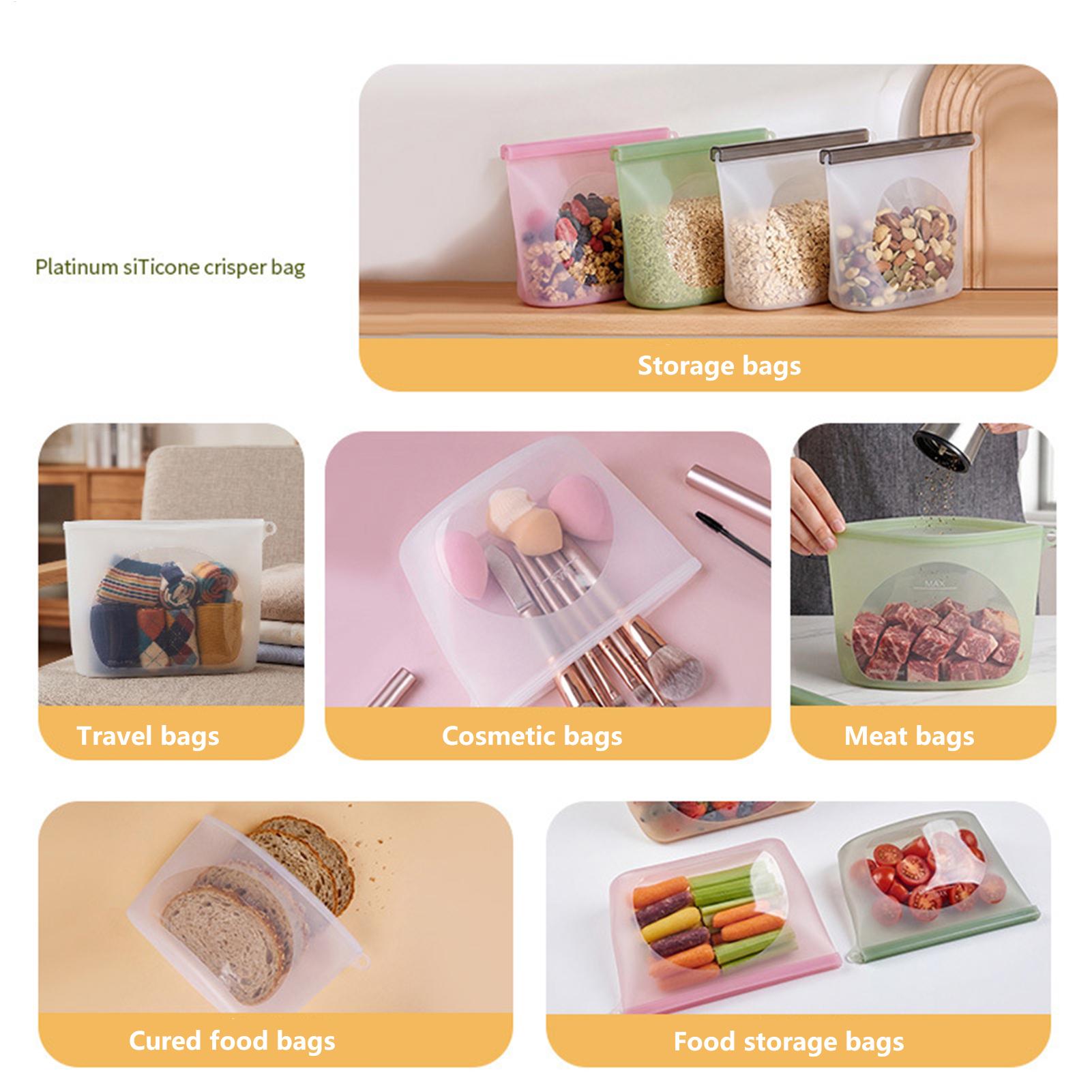 Silicone Bags For Food Storage - Food Storage Ziploc review and price