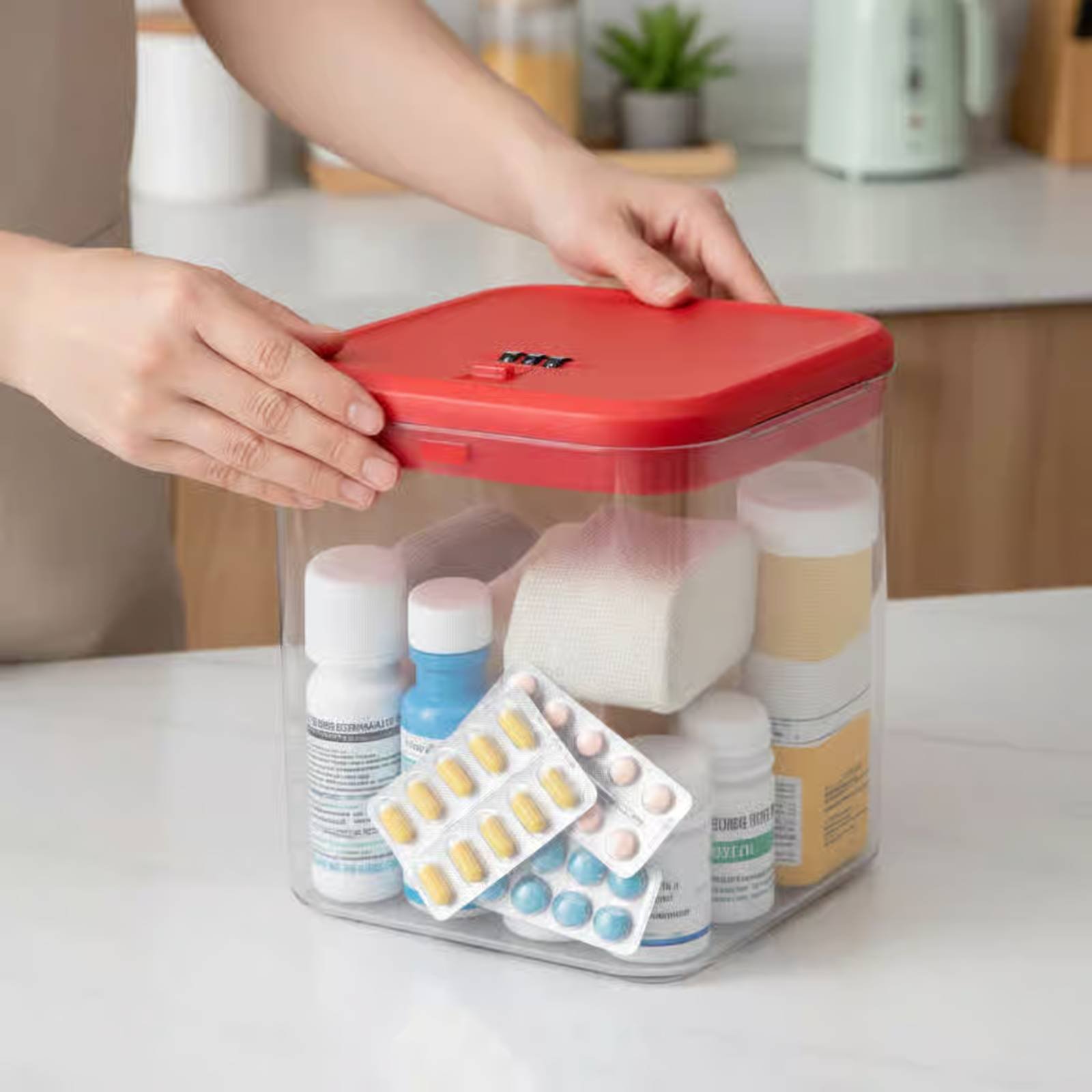 Clear Lockable Box Versatile L - Food Storage For review and price