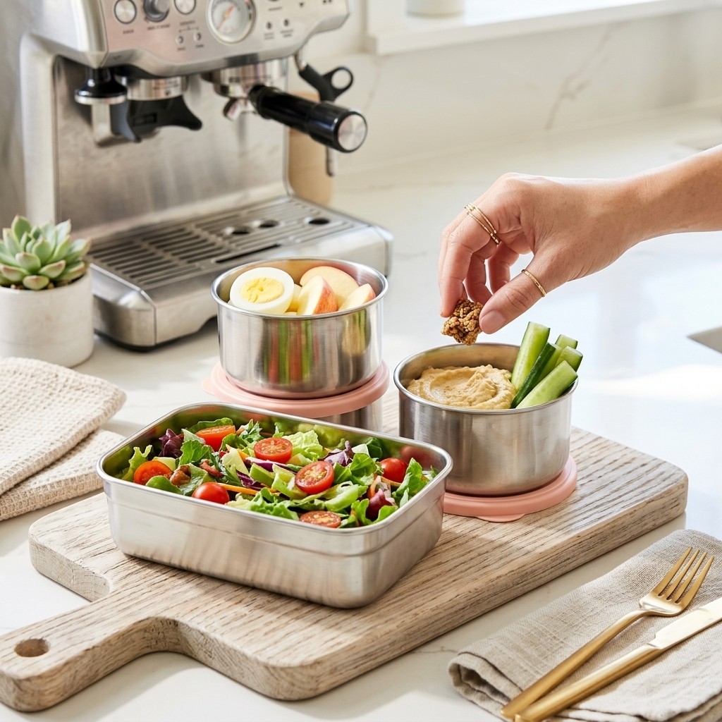 Microwave Safe 304 Stainless S - Food Storage Underground review and price