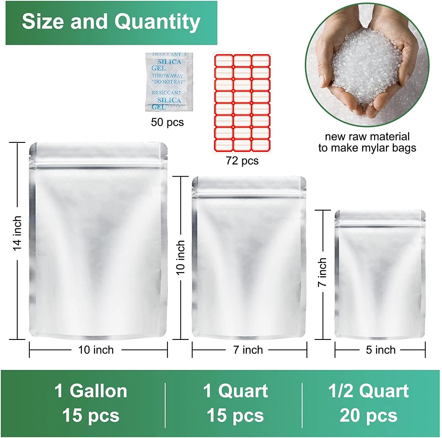 50Pack Aluminum Foil Package B - Food Storage Oxygen Absorbers review and price