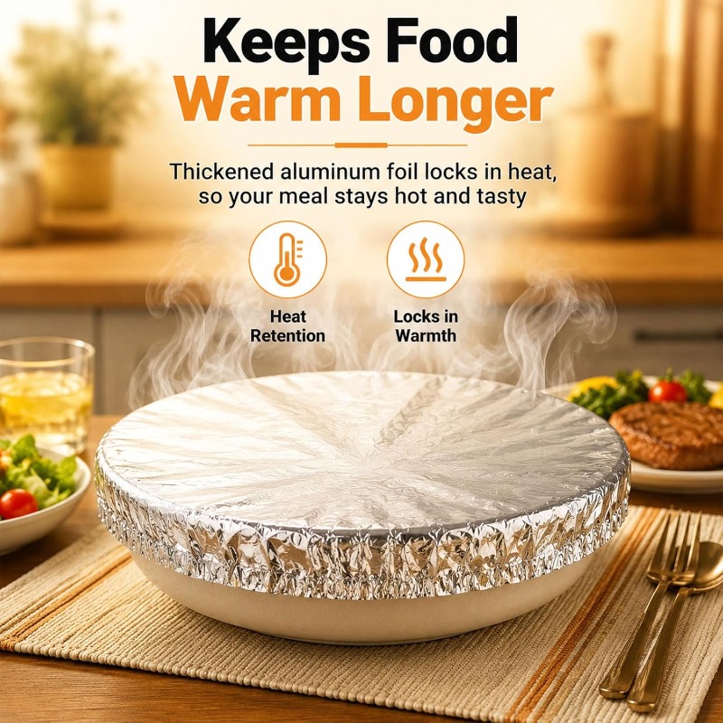 Aluminum Foil Insulation Cover - Food Storage With Colander review and price