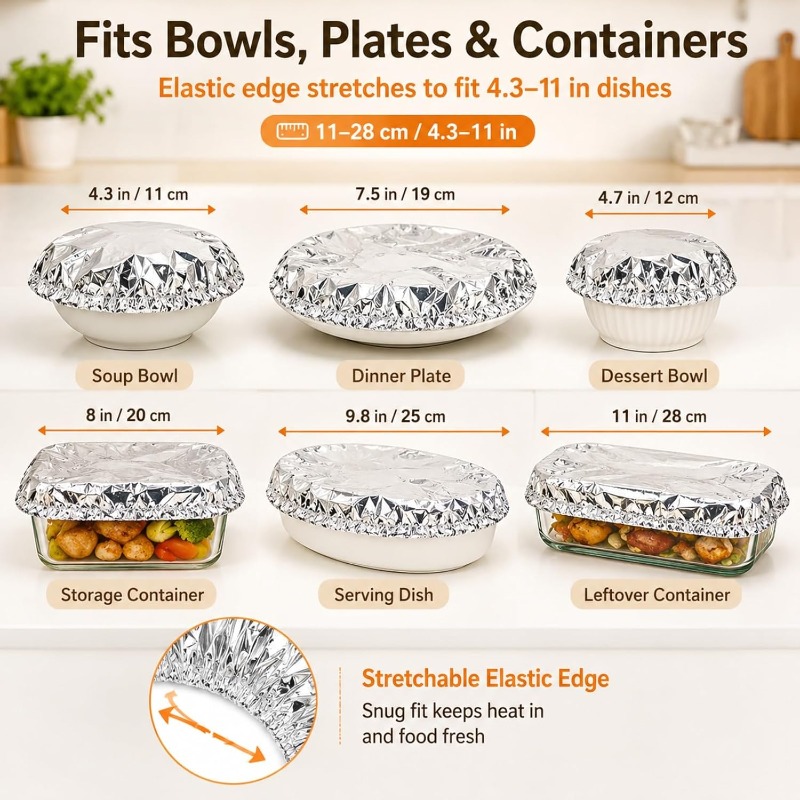 Aluminum Foil Insulation Cover - Food Storage With Colander review and price