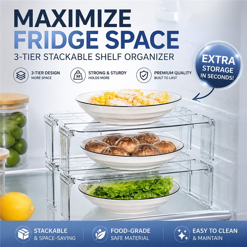 ABKY-Stackable Transparent Ref - Food Storage Management review and price