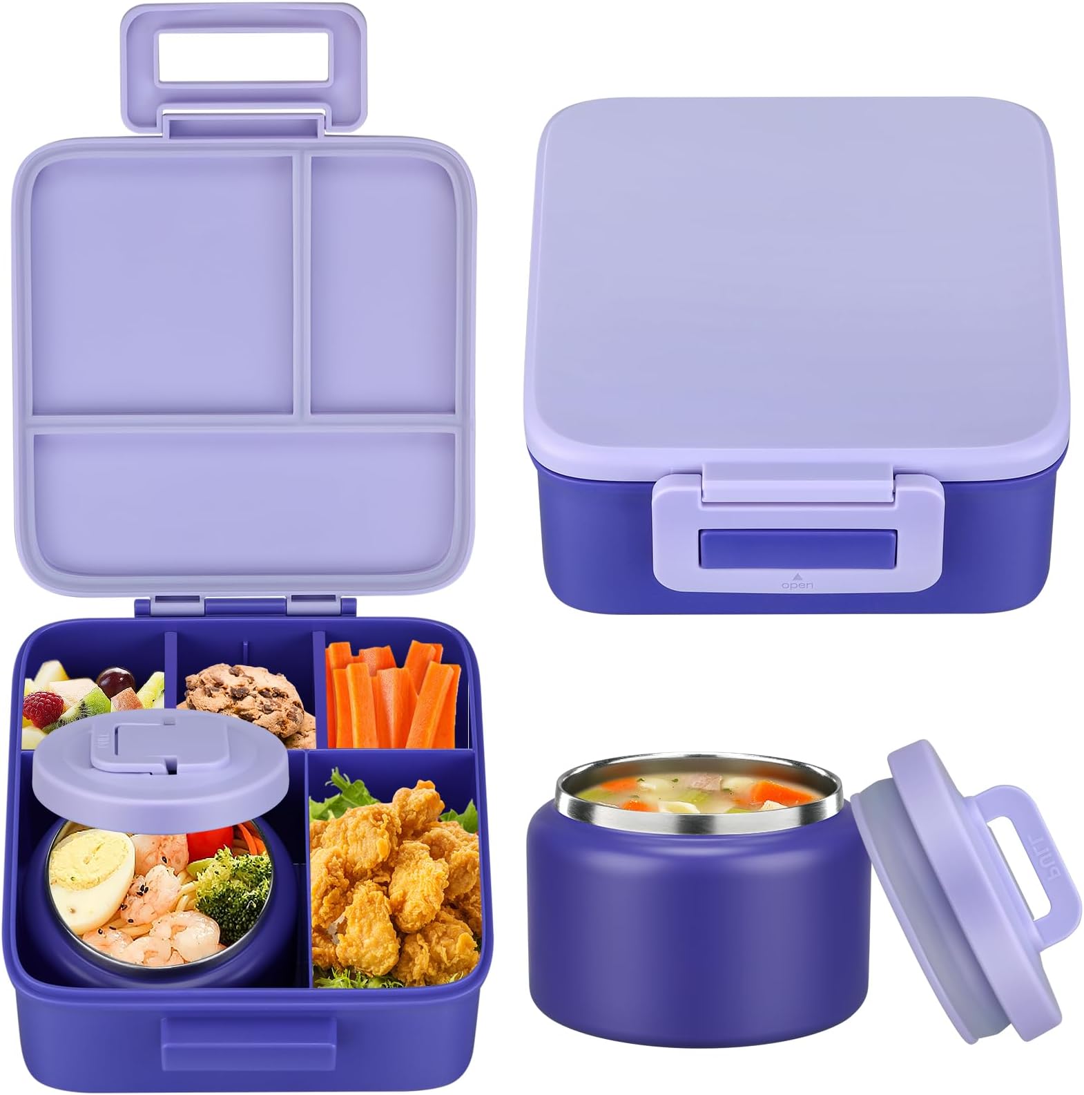 1 Set Bento Lunch Box for Kids - Food Storage Safety review and price
