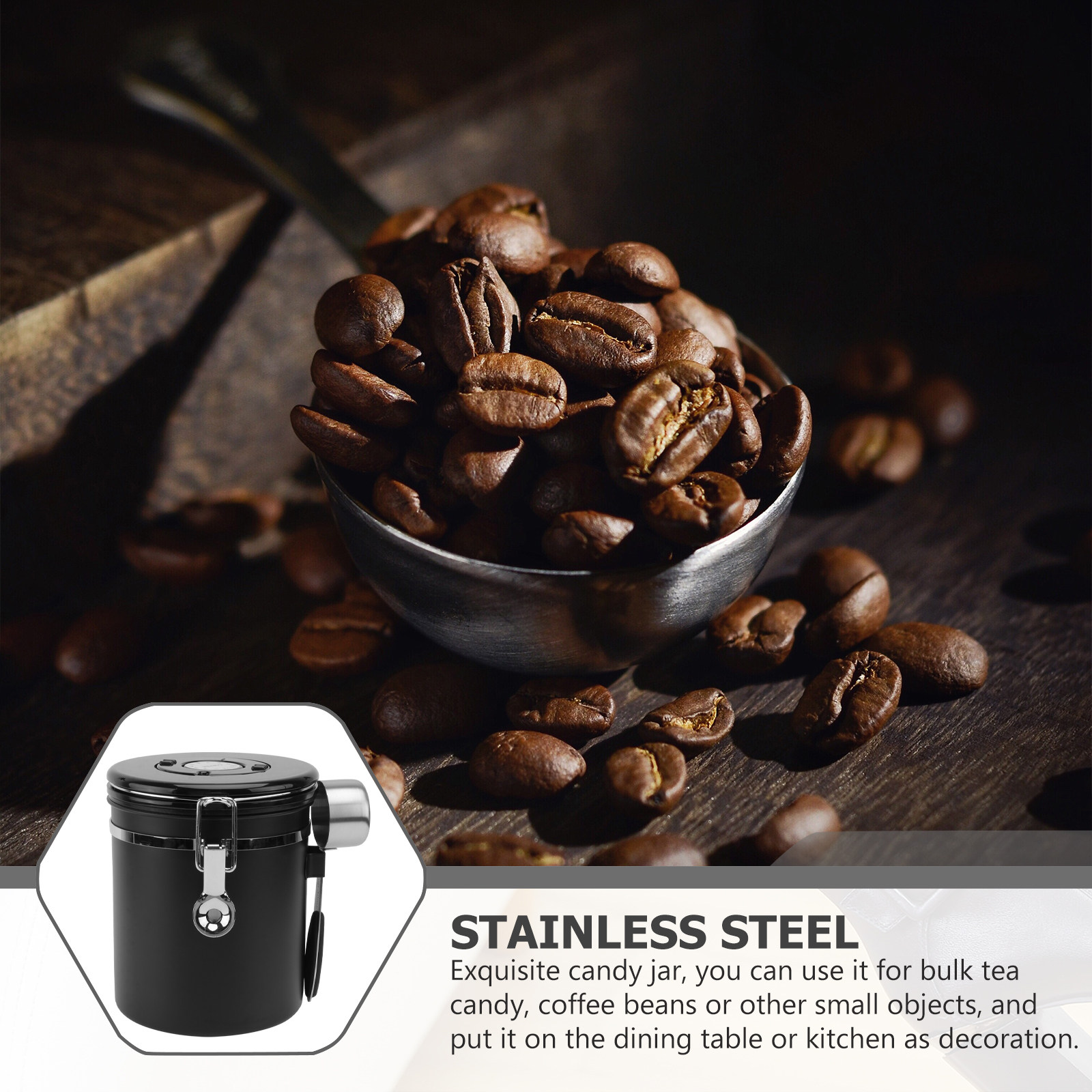 1Pcs Premium Stainless Steel C - Food Storage Jars Airtight review and price