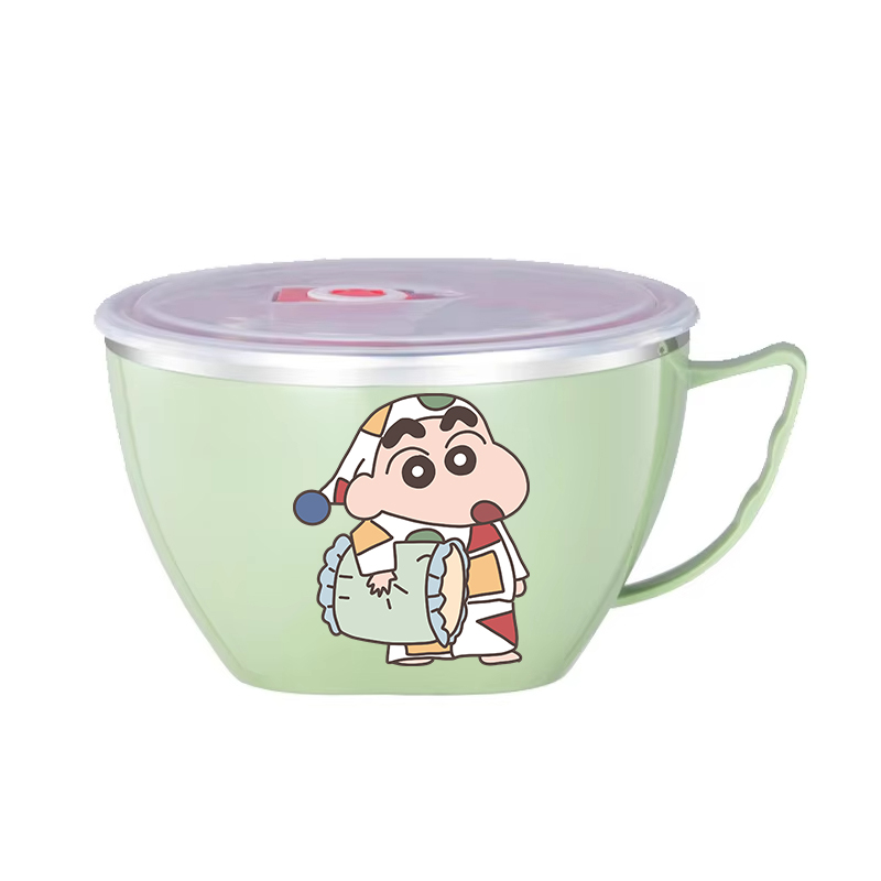 Crayon Shin-chan Noodle Bowl L - Food Storage In Room review and price