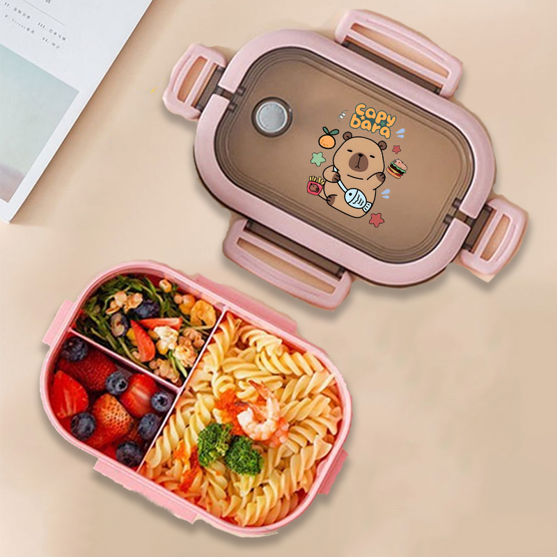 Capybara Bento Lunch Box Anime - Food Storage In Room review and price