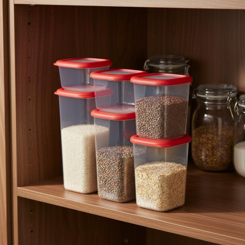 6 Pieces Airtight Food Storage - Food Storage Canister review and price