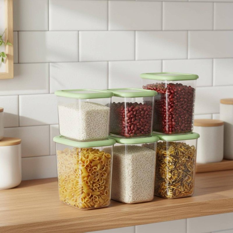 6 Pieces Airtight Food Storage - Food Storage Canister review and price