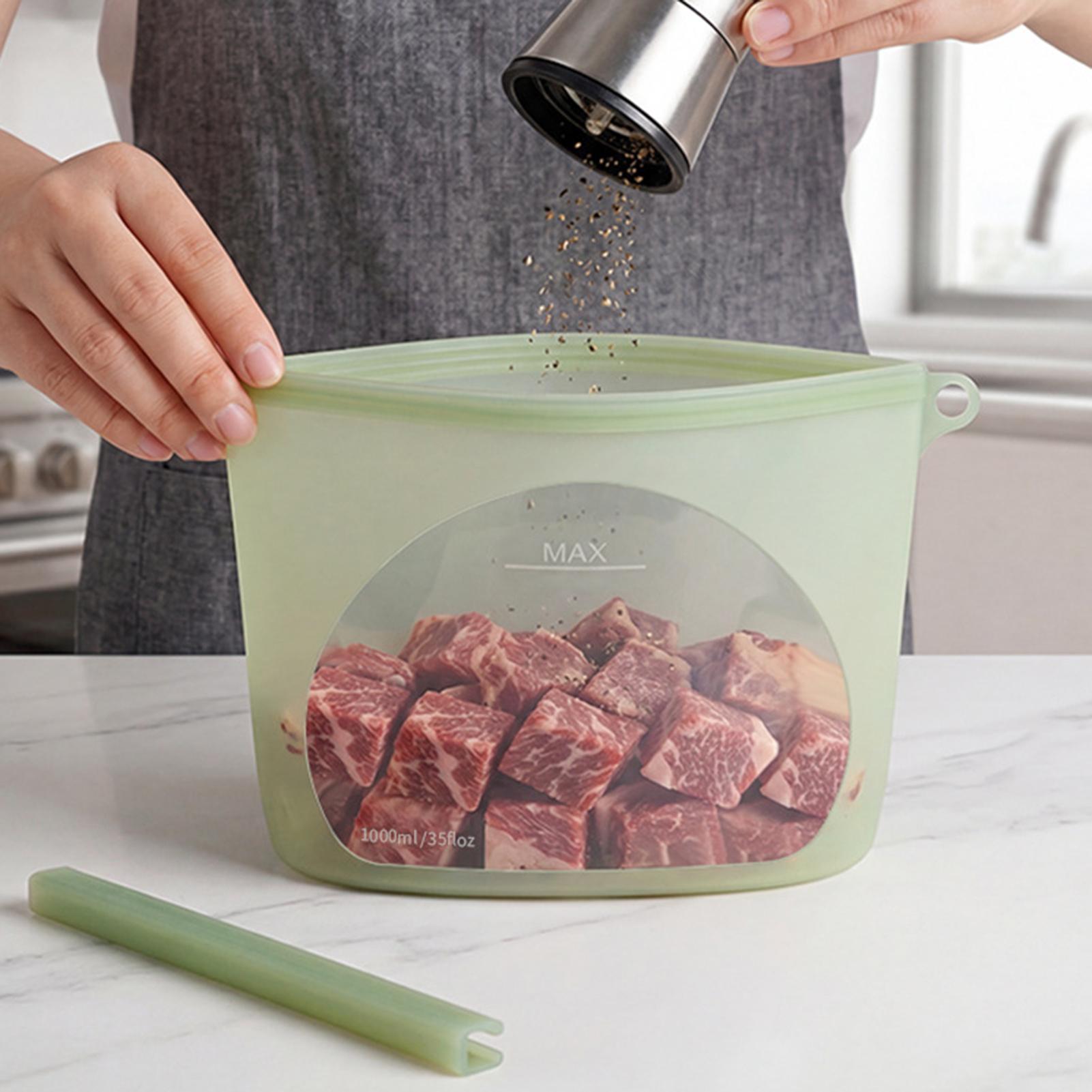 Silicone Food Storage Bags Lea - Food Storage Ziploc review and price