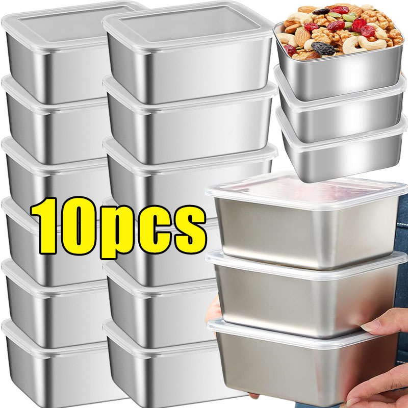 Stainless Steel Food Storage C - Food Storage Metal Box review and price