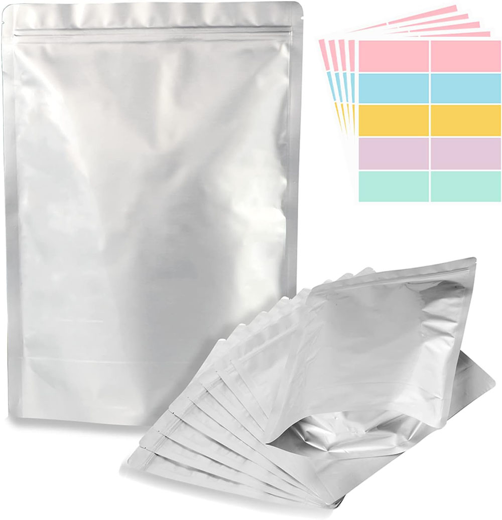 10Pack 5 Gallon Aluminum Foil  - Food Storage Oxygen Absorbers review and price