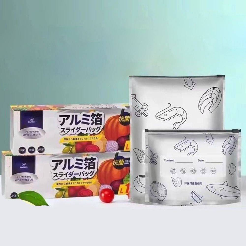 10Pcs/Bag Large Capacity Alumi - Food Storage Plastic Boxes review and price