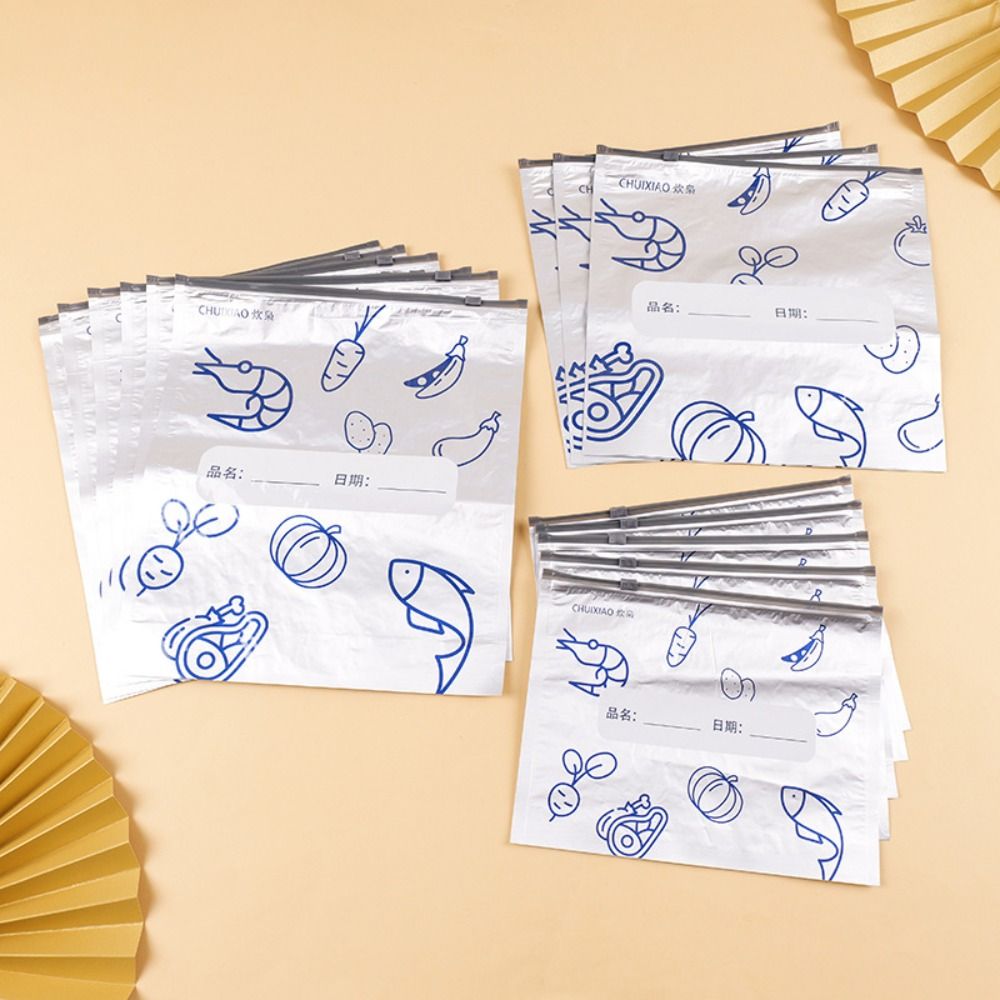 10Pcs/Bag Large Capacity Alumi - Food Storage Plastic Boxes review and price