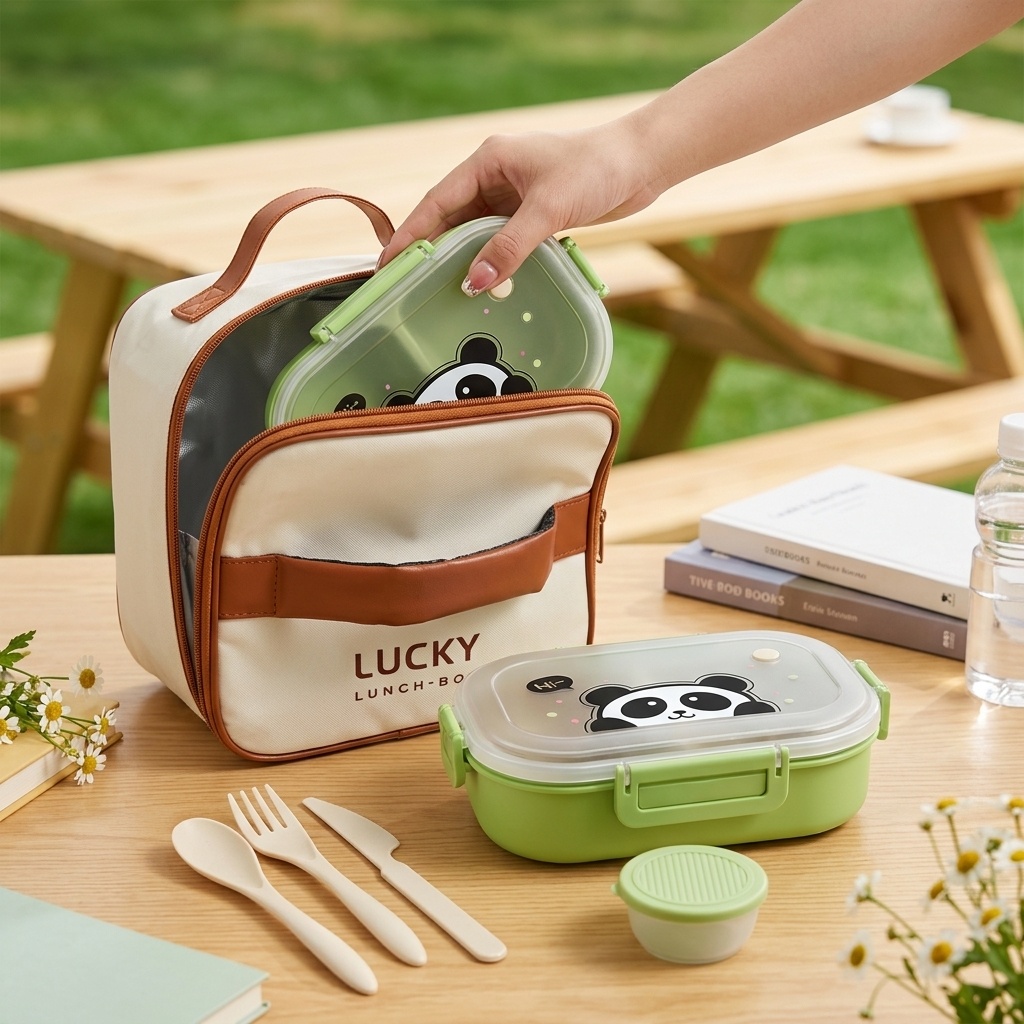 Reusable Plastic Divided Bento - Food Storage Safety review and price