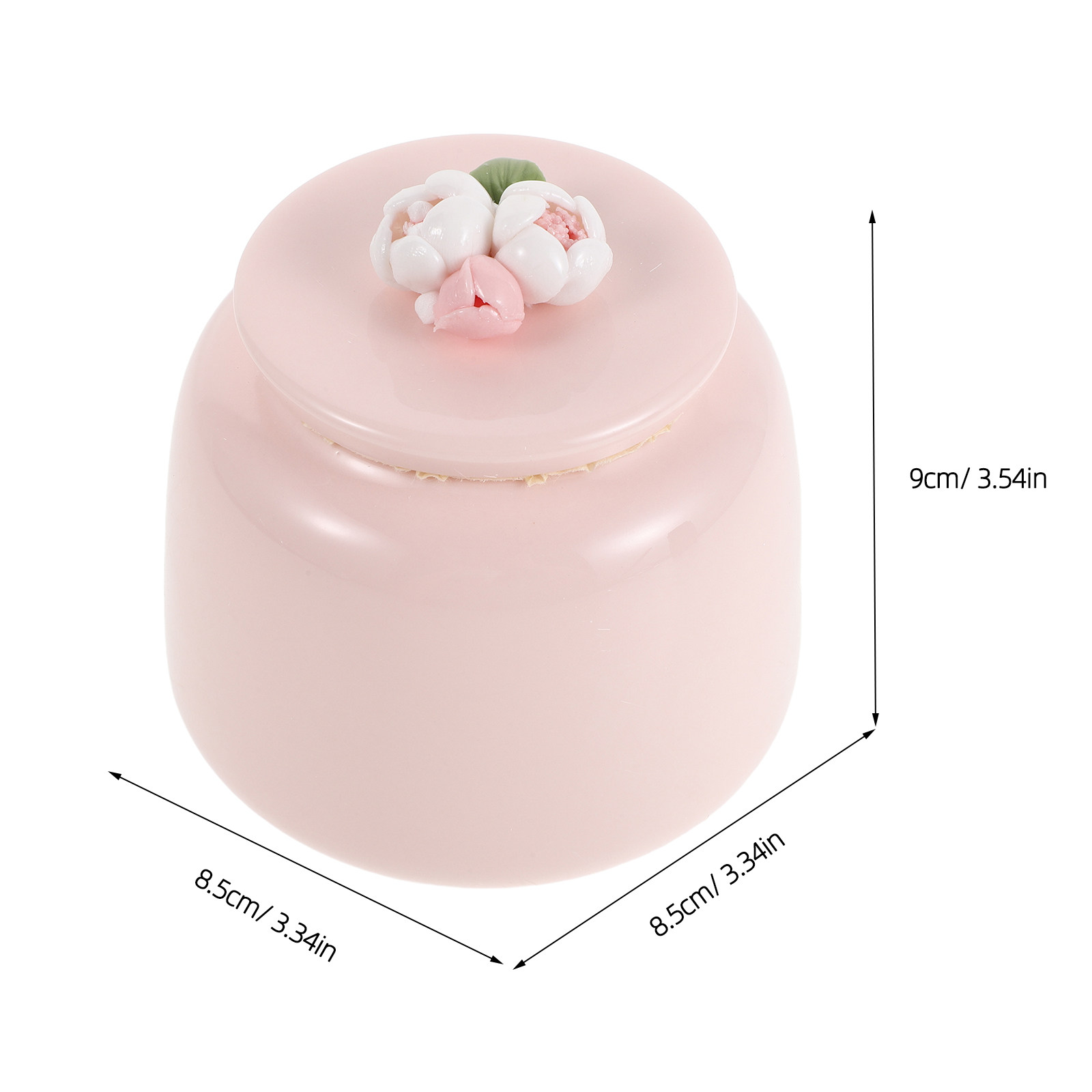 Pink Ceramic Tea Jar Porcelain - Food Storage Jars Airtight review and price