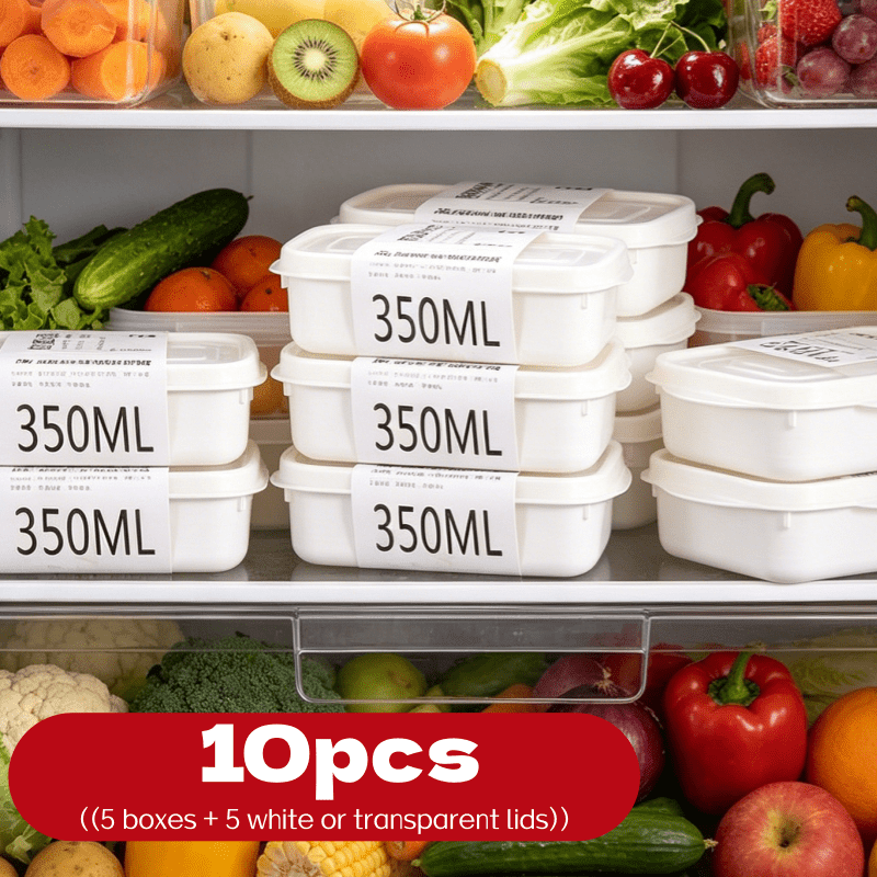 10Pcs Reusable Stackable Food  - Food Storage Underground review and price