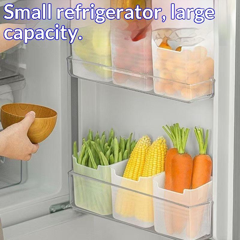 4Pcs Food Grade Refrigerator S - Food Storage Plastic Boxes review and price