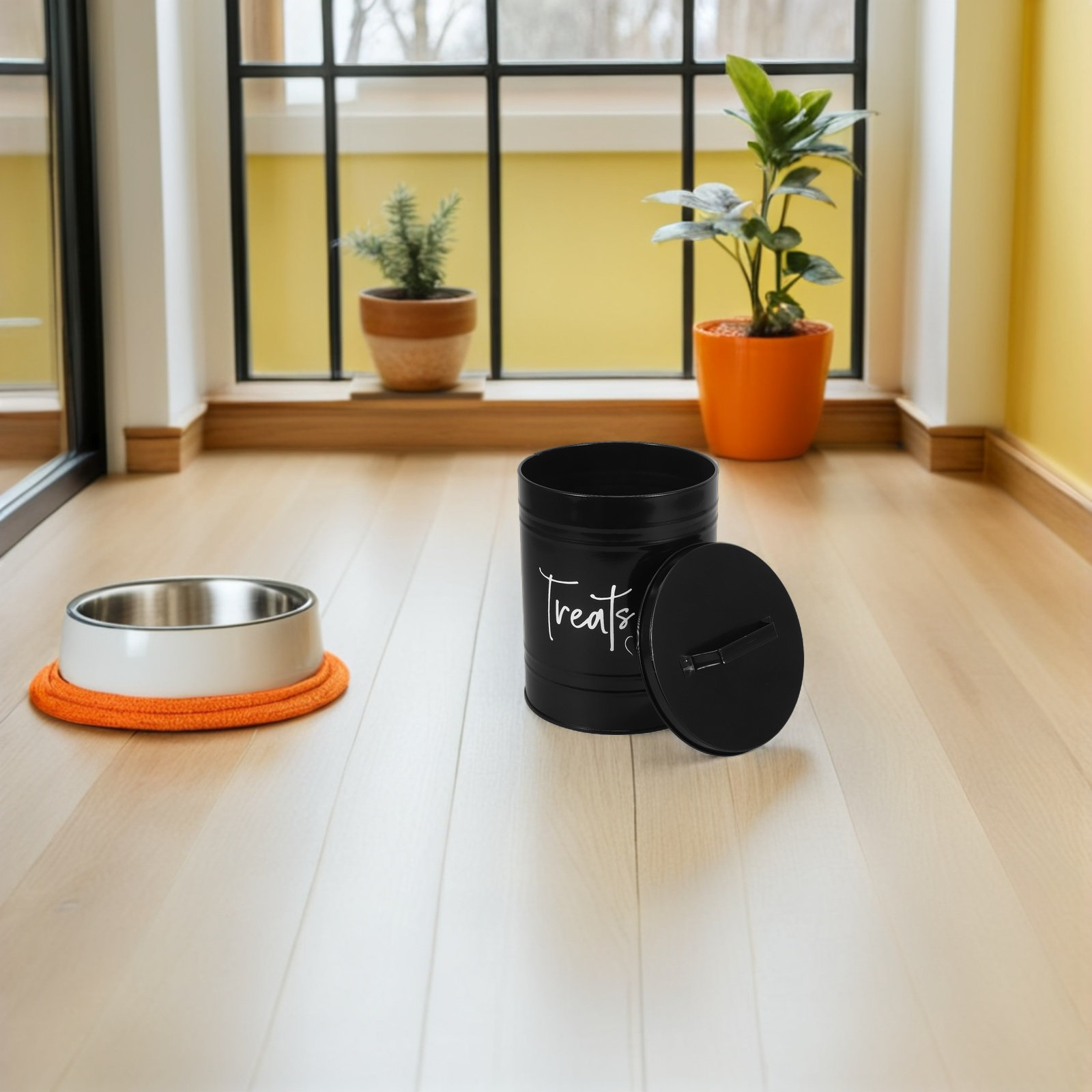 Metal Pet Food Storage Bin Air - Food Storage Canister review and price