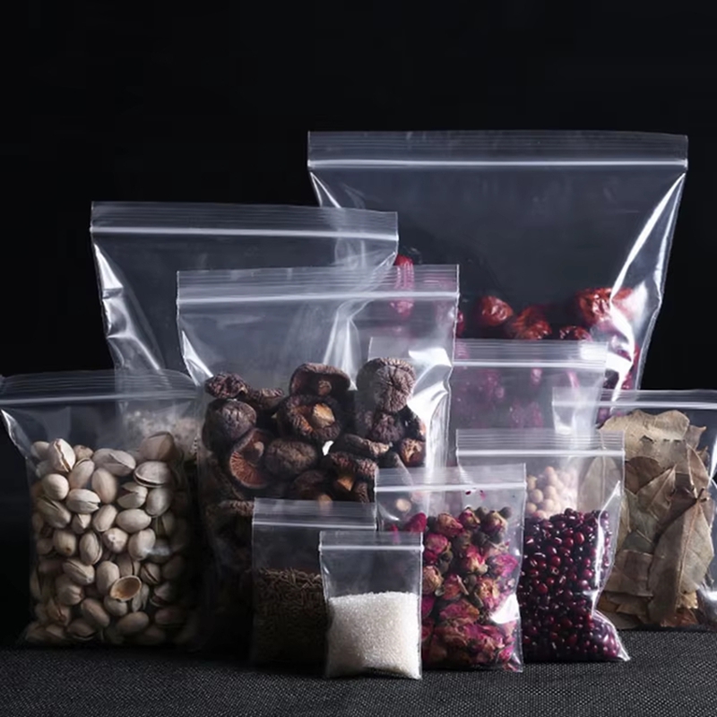 100pcs Transparent Zip Bags Fo - Food Storage Vacuum Bags review and price