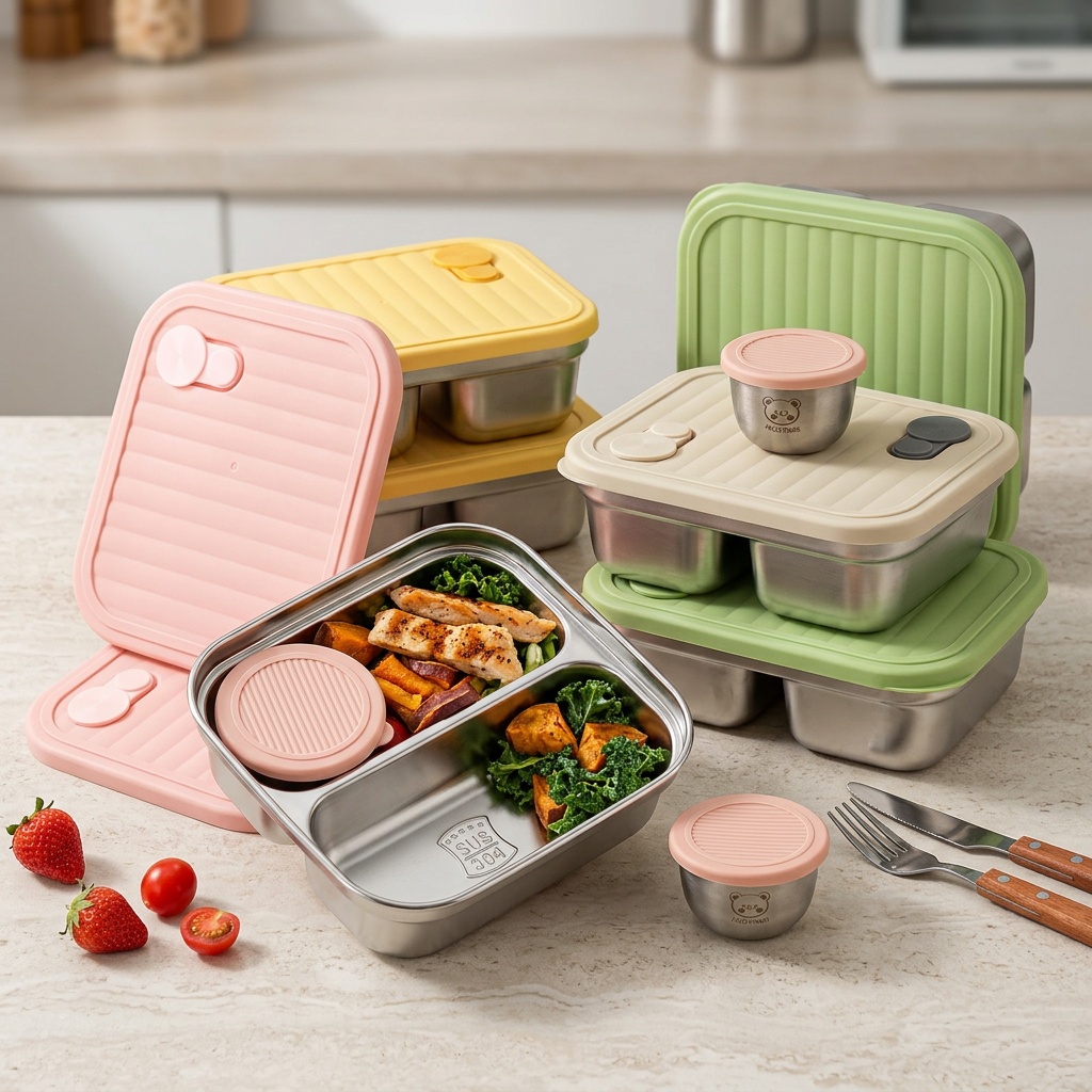 304 Stainless Steel Lunch Cont - Food Storage Underground review and price