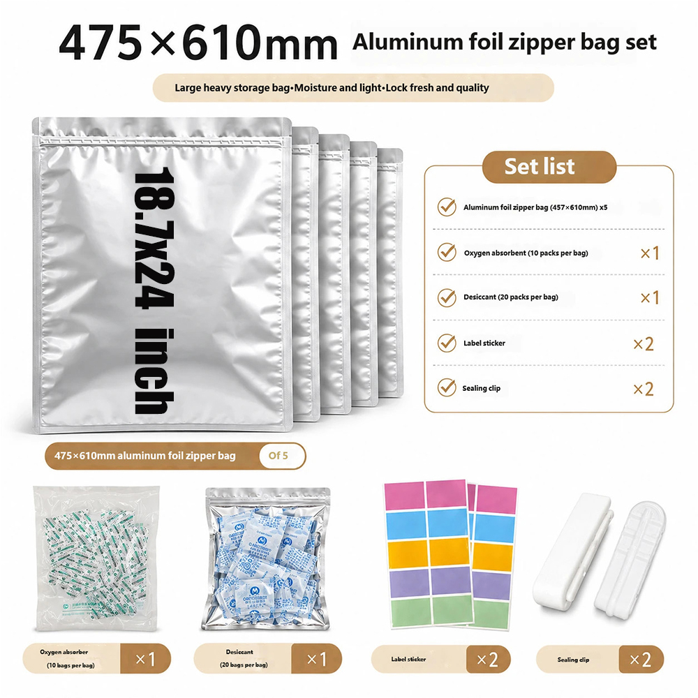 5Pack 15Kg 35Kg Extra Large Th - Food Storage Oxygen Absorbers review and price
