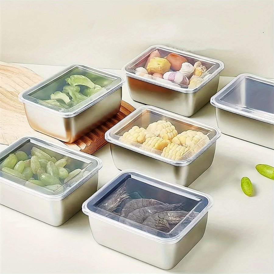 1/3/5pcs Stainless Steel Food  - Food Storage Underground review and price