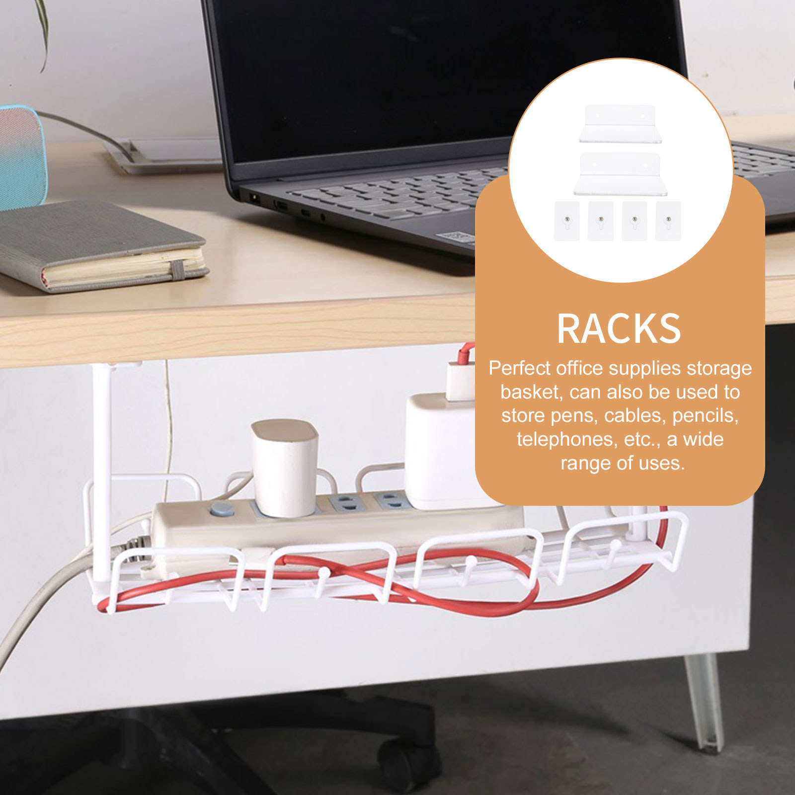 Under Desk Cable Organizer Sto - Food Storage Management review and price