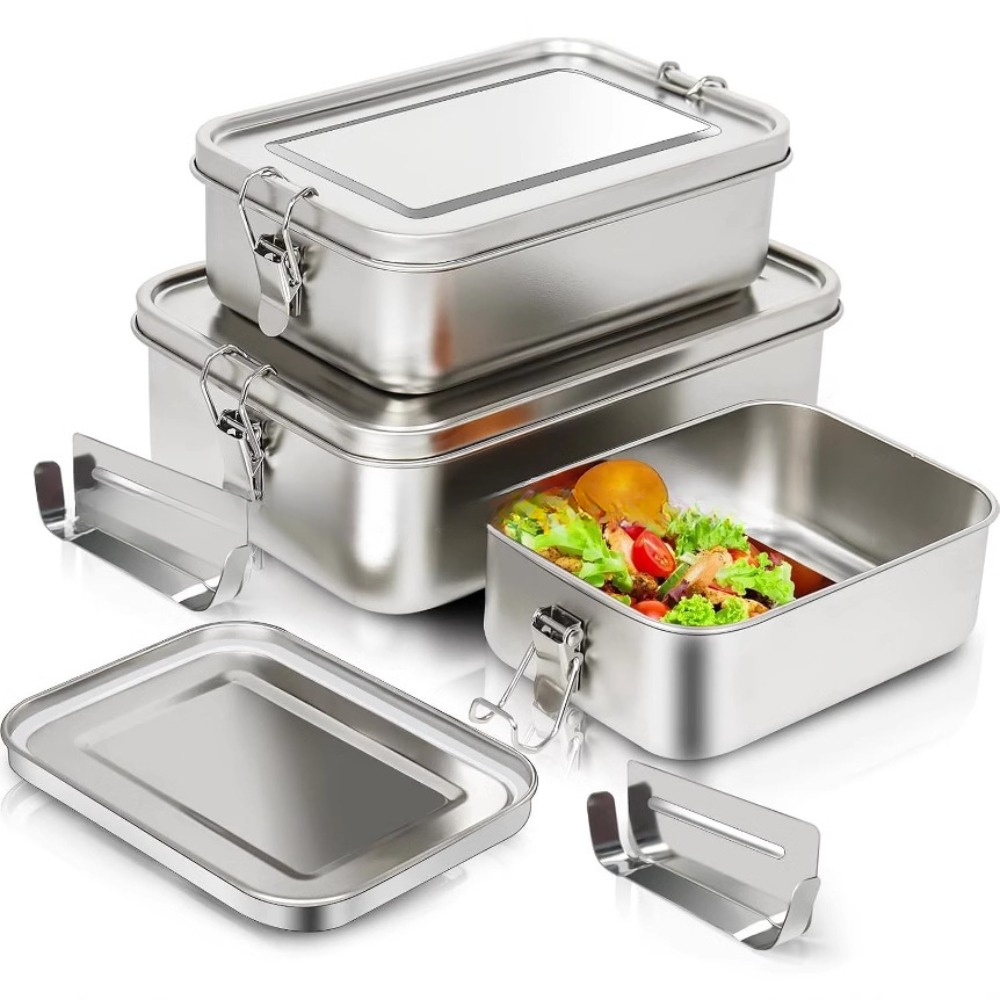 Stainless Steel Bento Box Meta - Food Storage Underground review and price
